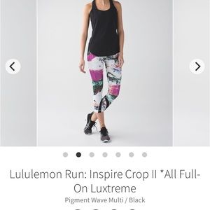 *Closet Clear-out* Lululemon Run: Inspire Crop II